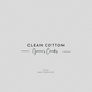 Clean Cotton Melts